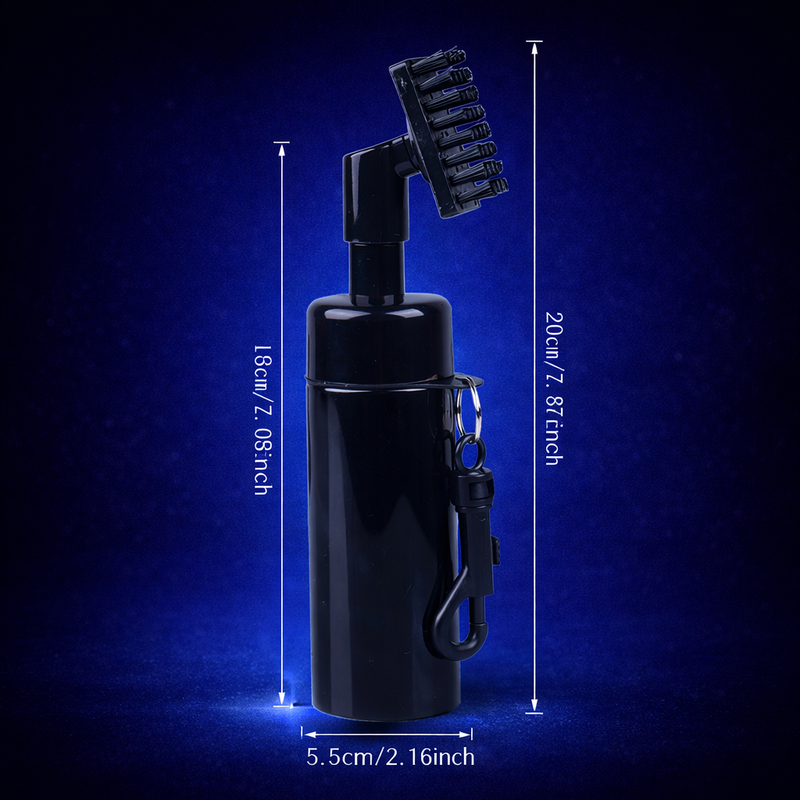 Golf Club Cleaning Brush with Water Spray