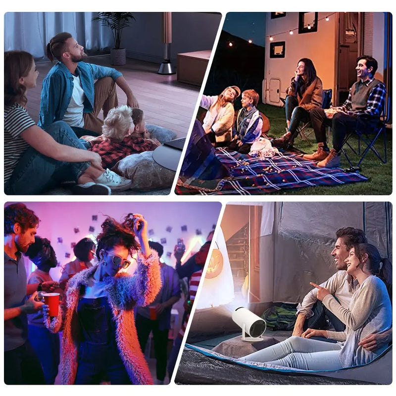 Wireless Mini Projector – 4k + WiFi & Bluetooth