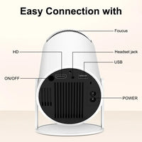 Wireless Mini Projector – 4k + WiFi & Bluetooth