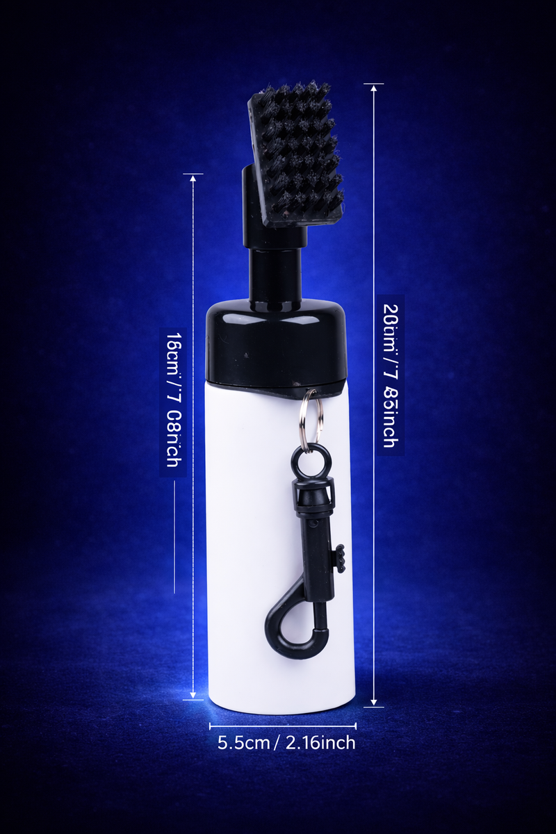 Golf Club Cleaning Brush with Water Spray