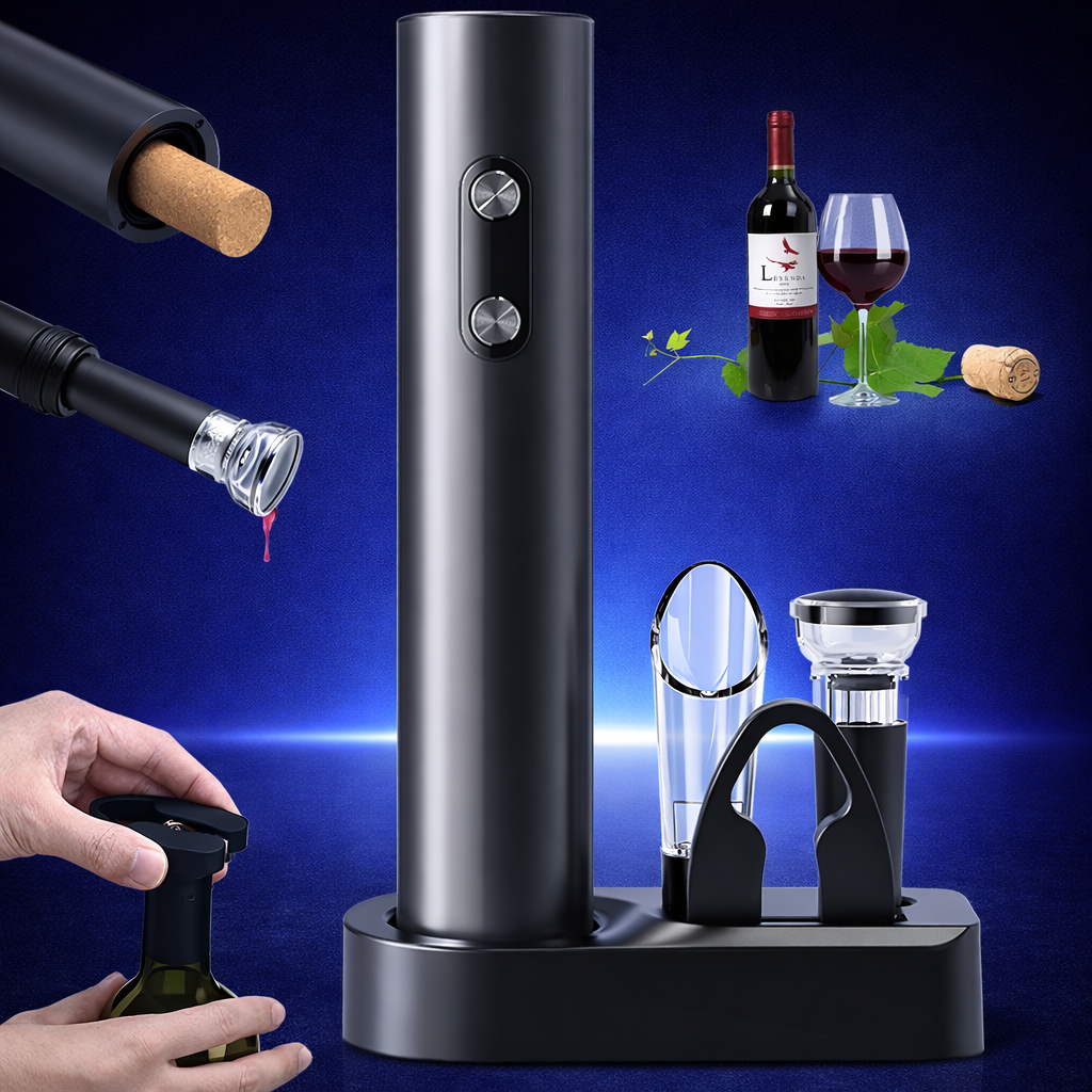 Electric Wine Opener Set