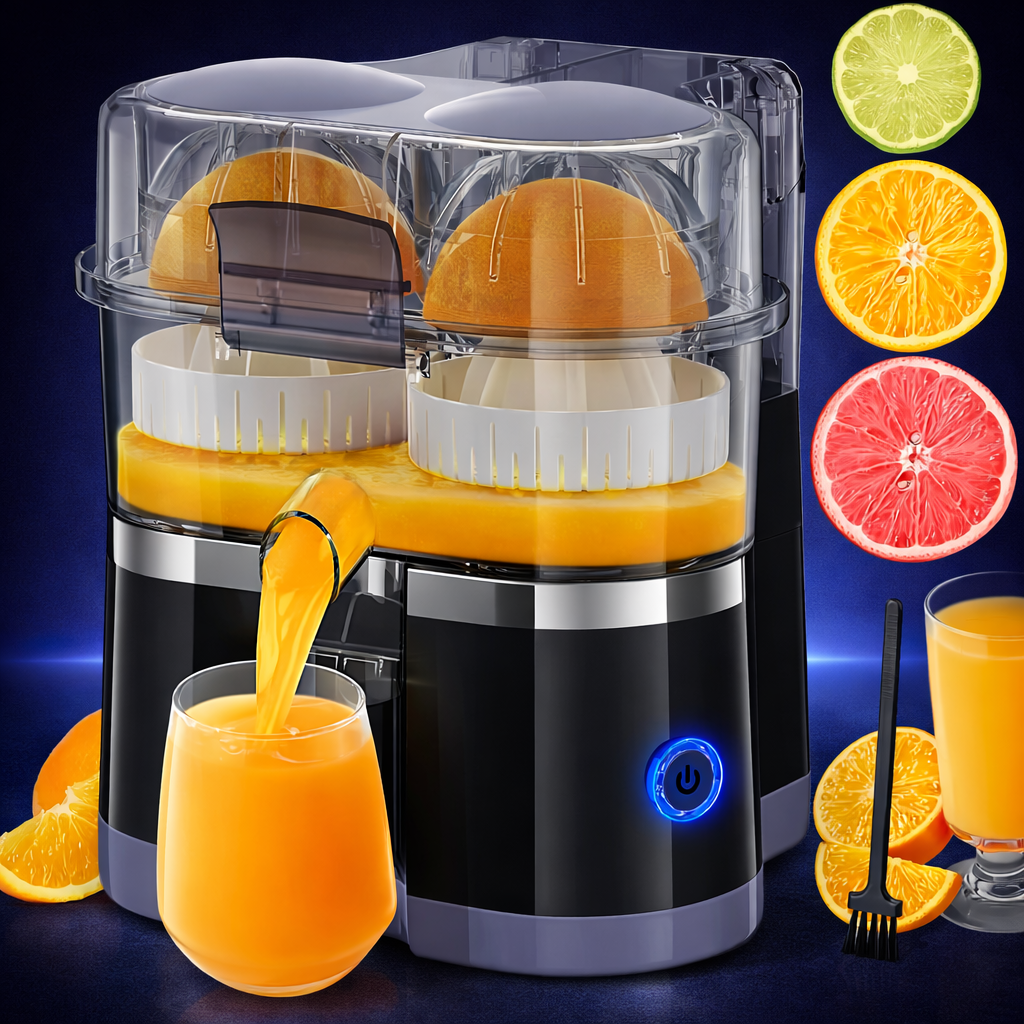 Dual Head Electric Juicer