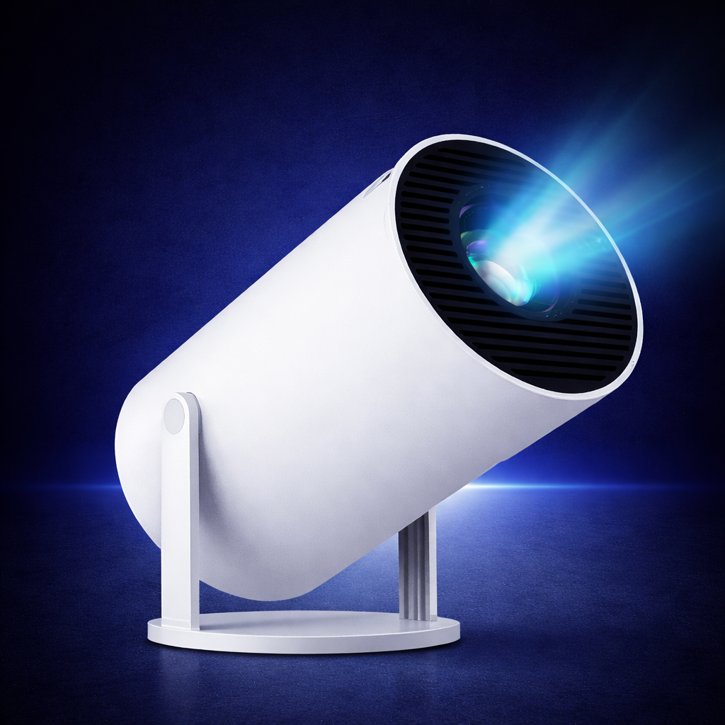 Wireless Mini Projector – 4k + WiFi & Bluetooth