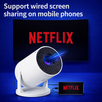 Wireless Mini Projector – 4k + WiFi & Bluetooth